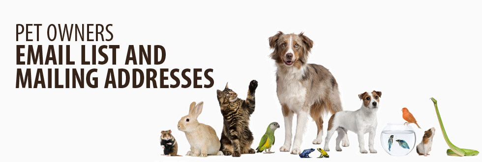 B2C Pet Owners Mailing Lists